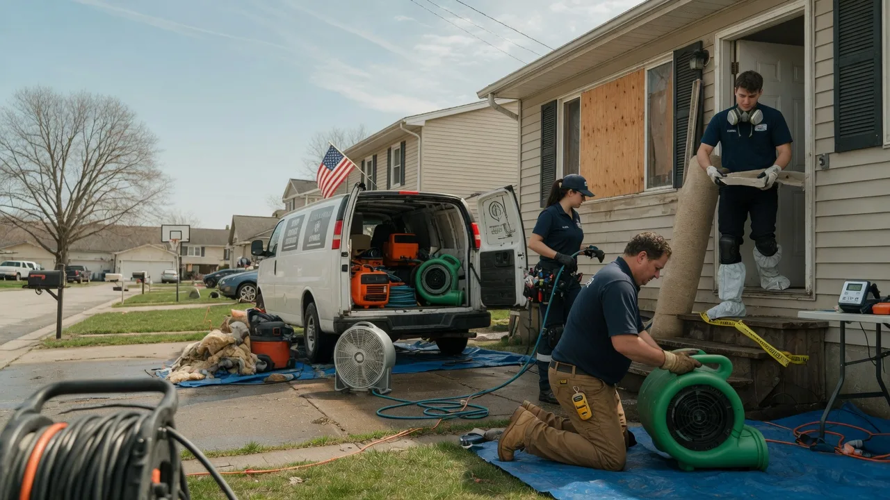 Water Damage Restoration in White Mills, PA near me
